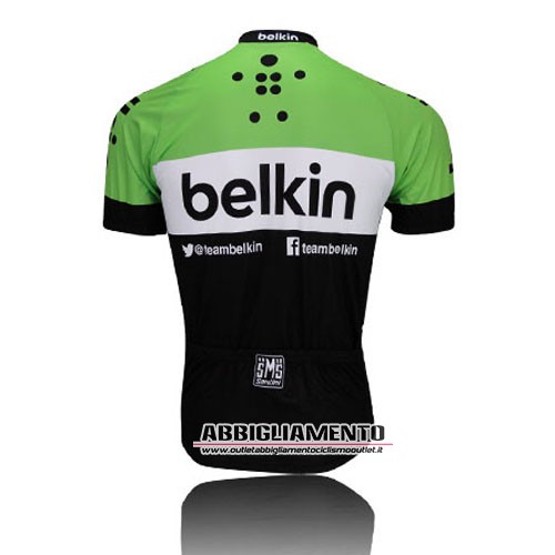 Abbigliamento Belkin 2014 Manica Corta E Pantaloncino Con Bretelle Verde E Nero - Clicca l'immagine per chiudere